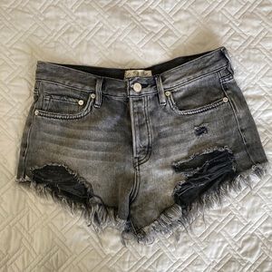 Loving good vibrations cutoffs from free people